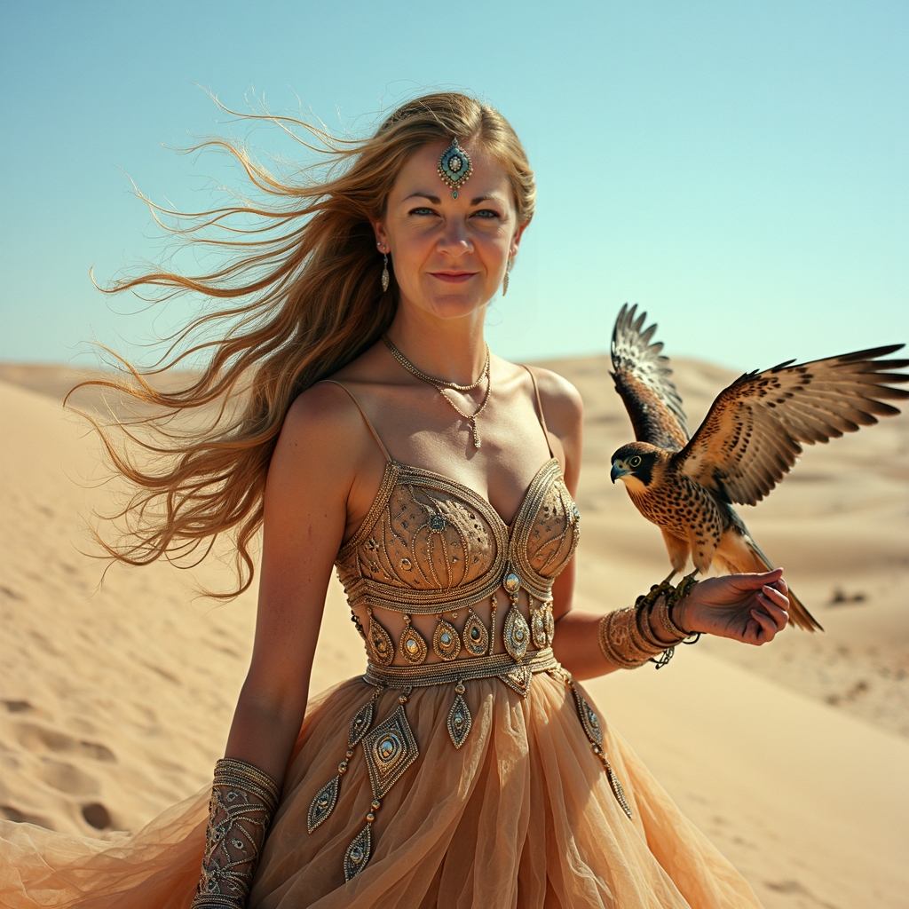 photograph of amy773 blue eyed woman wal-FLUX TRAI